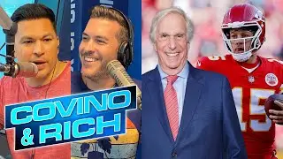 Legendary Actor Henry Winkler Talks Being a Chiefs Fan and Meeting Patrick Mahomes | COVINO & RICH