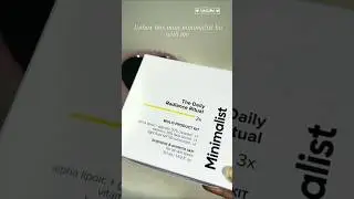 Minimalist skincare kit | facewash | vitamin c serum | sunscreen | free gift 🎁🧸