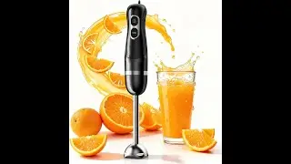 Immersion Blender Handheld, Corded Electric Blenders Portable Stick Mixer with 2 Mixing Speed