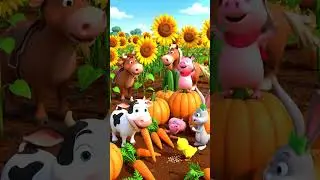 Fun Farm Dance Party 🐄🐖🐎 | Happy Farm Animals Cartoon for Kids