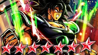 14 STAR GREEN DBS BROLY SHOWCASE - Dragon Ball Legends