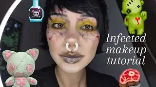 SEXY,  INFECTED, AND MIGHT BITE? makeup tutorial 
