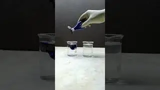 Salt water and liquid blue (ujala) #shorts  #psychoscientist
