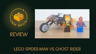 LEGO Marvel 76335 | Ghost Rider vs Spider-Man Set Review 🔥🕷️