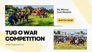 💪 Tug O War Field Game ⚔️ Classic Team Building Battle for Company Picnics & School Field Days 🎯