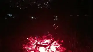 Campfire in The Mountain At Night - Original Sound