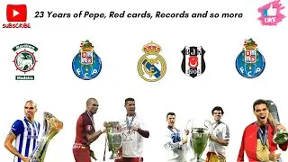 23 Years of Pepe, Red cards, Records and so on!!!!