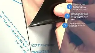 Removing The Protective Film From Your Sink