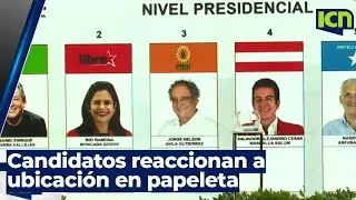 El orden en la papeleta tambi&eacute;n se lee en clave pol&iacute;tica, seg&uacute;n candidatos presidenciales