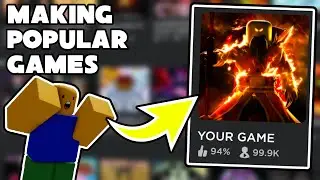 HOW TO MAKE YOUR GAME POPULAR ON ROBLOX