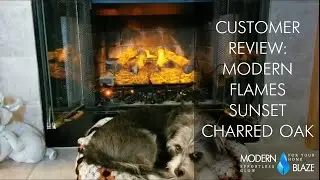Customer Review: Modern Flames Sunset Charred Oak