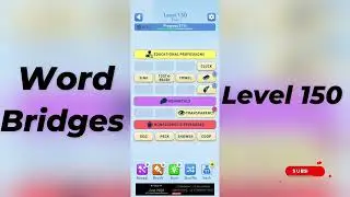 🎮 Word Bridges Level 150 Answers | SolutionGuruji 🧠✨