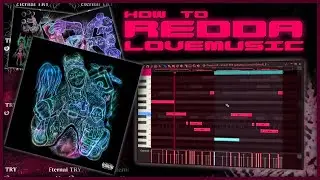how to make SPACE & PALM TREES lovemusic beats for REDDA | Fl Studio Tutorial 2025