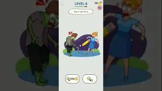 Erase Master / draw mode level 8 / GAMEPLAY