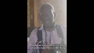 Check out our conversation with Mr. Thomas Barnwell Jr. about his experiences w/ MLK #gullahgeechee