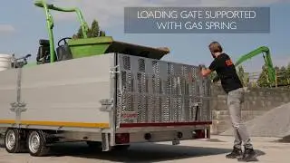 Eduard | Flatbed plant trailer