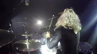 Shania Twain Drum Solo - Elijah Wood Drum Cam - Barretos, Brazil 2018