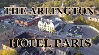 ARLINGTON HOTEL paris ontario canada 4k drone canada