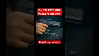 T8 enhanced 70&deg; Gas Route & Stainless steel Output Valve for TM P320 GBB Pistol Mag. #p320 #tm #gbb