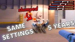 when you use the same sens for 5 years