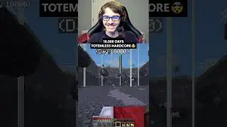 I Survived 10,000 Days in Totemless Hardcore Minecraft 🤯🤯🤯