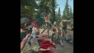 Days Gone Gameplay PC Deacon St John Epic Battle CASCADE HIGHWAY HORDE #gaming #zombie #daysgone 