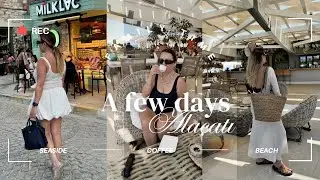 İZMİR VLOG I ALA&Ccedil;ATI & OD URLA Restaurant Deneyimimiz-Urla Sanat Sokağı-Girit Pastanesi/Kazandibi🫒🍽️