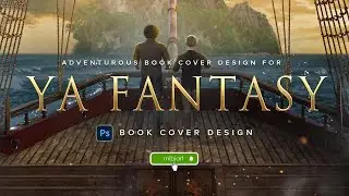 Young Adult Fantasy book Cover Design for Self-Published Author | Photoshop Speed Art