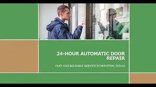 24 - Hour Automatic Folding door repair Houston, Texas.