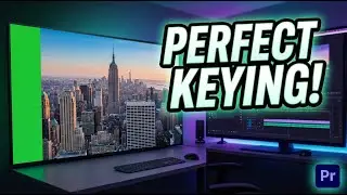 Как добавить эффекты зеленого экрана в Adobe Premiere Pro ЛЕГКО