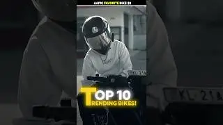 Top 10 Trending Bikes In india🏍️ || Mr Unknown Facts || #shorts