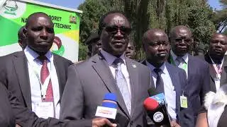 ''Treasury Has Released HELB,'' Education CS Confirms at The Eldoret National Polytechnic Graduation