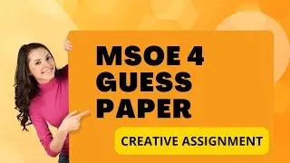 MSOE 4 GUESS PAPER