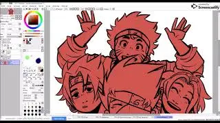 Speedpaint: Team 7