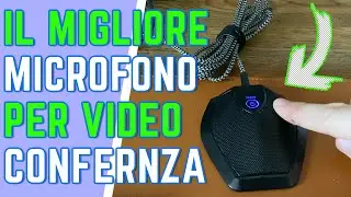 MIGLIORE MICROFONO per VIDEOCONFERENZA vivavoce Tonor