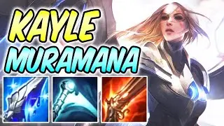 KOREAN BROKEN KAYLE MURAMANA AD CRIT BUILD & RUNES | Aether Wing Kayle | League of Legends | S10