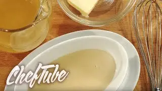How to make a Velout&eacute; Sauce - full details in the description