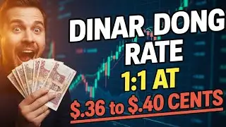 🔥Dinar DONG Rate 1:1 At $.36 to $.40 on ISX
