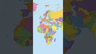 Most Cruppded Countries 🤔🫢 #geography #earth #education #map #world #viralshortsvideo #millonsviews
