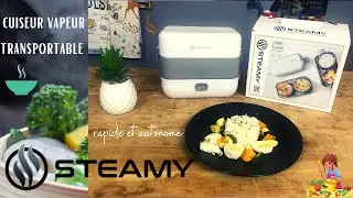 LA STEAMY BOX ! Le petit cuiseur vapeur (Pr&eacute;sentation par Sand Cook&Look)
