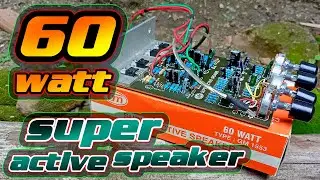 CARA RAKIT POWER ACTIVE SPEAKER 60 WATT SETEREO