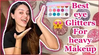 5 best glitter eyeshadow for this wedding season😍 Must try shades for brides/ From ₹160 | kp styles