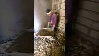 cement work👷&zwj;♂️#shorts#building#education #restoration