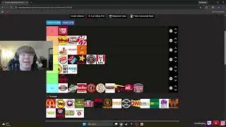 Fast Food Tier list *REAL RANKING*