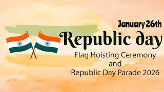 LIVE | Flag Hoisting Ceremony and Republic Day Parade 2026 | Chennai...!