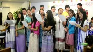 Portland Karen Baptist Church Youth Sing On Children's Day  06/11/2017