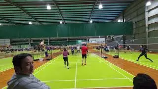 Chibi Titans vs MDBA Saints (XD4) - Badminton Veterans 2024 (Bendigo)