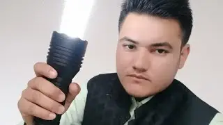 COBA CB-W518 LED Flashlight | 3KM Ultra Long Range Rechargeable Torch | Check Full Video 03339575235
