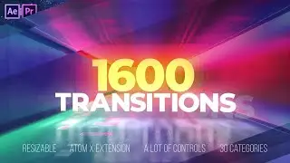 TRENDY TRANSITIONS for After Effects