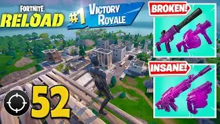 51 Elimination Solo RELOAD Gameplay Wins l Every *EXOTIC* Gun In 1 Game (NEW Fortnite Chapter 7 KBM)